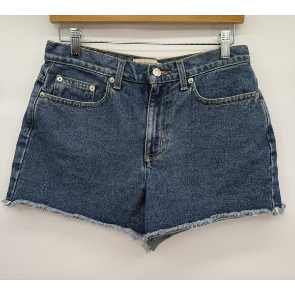 London‎ Jeans Premium Collection Women’s Denim Jean Shorts Size 6 Raw Hem Cotton - Picture 1 of 7